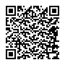 Código QR para número de teléfono +12486734876