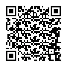 QR-Code für Telefonnummer +12486768742