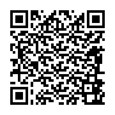 QR-code voor telefoonnummer +12486862064