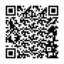 QR-koodi puhelinnumerolle +12486863513