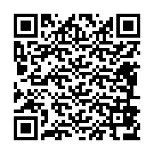 QR Code สำหรับหมายเลขโทรศัพท์ +12486876836