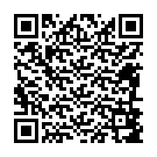 QR-Code für Telefonnummer +12486887413