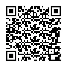 QR Code สำหรับหมายเลขโทรศัพท์ +12487100050