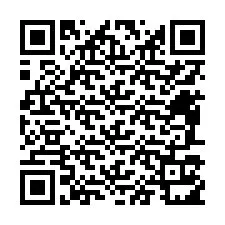 QR код за телефонен номер +12487111043