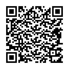 QR-code voor telefoonnummer +12487111186