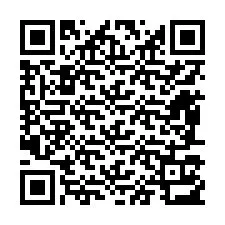 Código QR para número de teléfono +12487113095