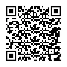 Código QR para número de teléfono +12487116165