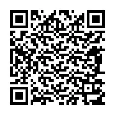 Codice QR per il numero di telefono +12487117294