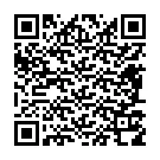 Código QR para número de teléfono +12487118196