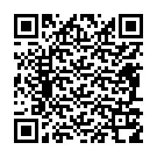 Código QR para número de teléfono +12487118216