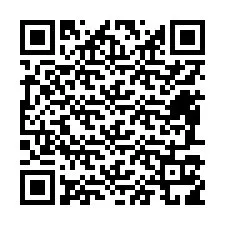 QR код за телефонен номер +12487119017