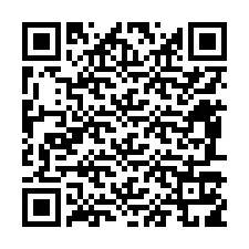 QR код за телефонен номер +12487119810