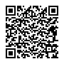 QR код за телефонен номер +12487124402