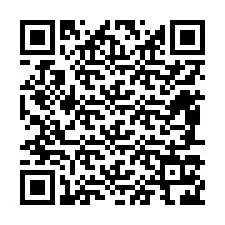 Codice QR per il numero di telefono +12487126481