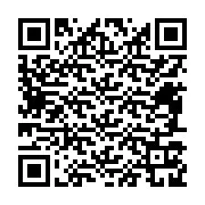 QR-код для номера телефона +12487129083