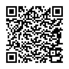 Código QR para número de teléfono +12487130984