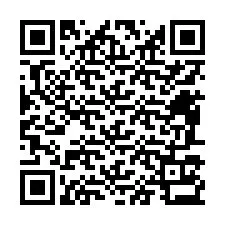 QR Code สำหรับหมายเลขโทรศัพท์ +12487133053