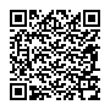 Kod QR dla numeru telefonu +12487134344