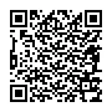 Código QR para número de teléfono +12487134508