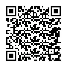 QR код за телефонен номер +12487135185