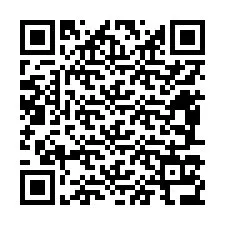 QR код за телефонен номер +12487136430