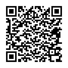 QR код за телефонен номер +12487138183