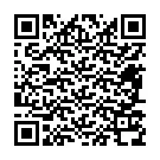 QR-код для номера телефона +12487138393