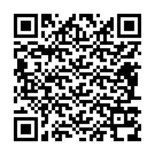 Código QR para número de telefone +12487138466