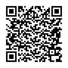 Código QR para número de teléfono +12487138575