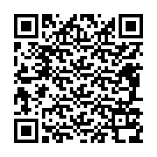 QR код за телефонен номер +12487138602