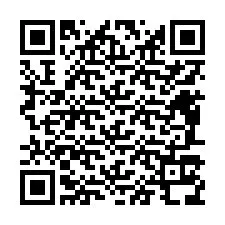 Código QR para número de teléfono +12487138842