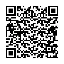 QR код за телефонен номер +12487171156