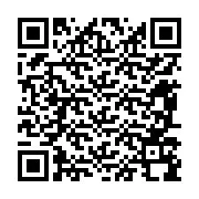 QR Code pour le numéro de téléphone +12487198770