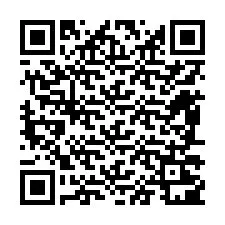 Codice QR per il numero di telefono +12487201291