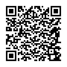 QR-Code für Telefonnummer +12487242361