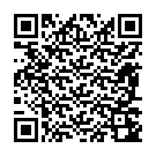 QR-koodi puhelinnumerolle +12487242365