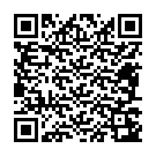 QR код за телефонен номер +12487243133