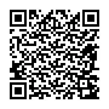 QR-Code für Telefonnummer +12487243359