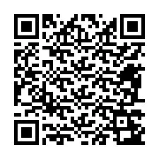 QR код за телефонен номер +12487243473