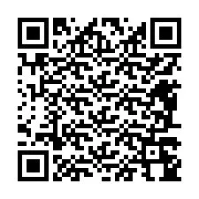 QR kód a telefonszámhoz +12487244872