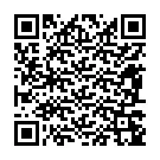 QR код за телефонен номер +12487245070