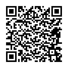 Kod QR dla numeru telefonu +12487245557