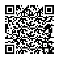 QR код за телефонен номер +12487245691