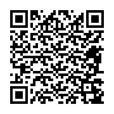 Código QR para número de telefone +12487247173