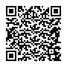 QR Code สำหรับหมายเลขโทรศัพท์ +12487247191