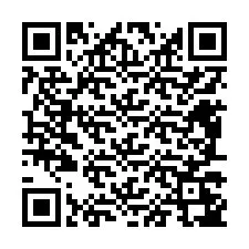 QR код за телефонен номер +12487247192