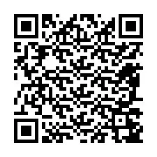 QR-Code für Telefonnummer +12487247349