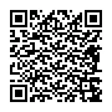 Codice QR per il numero di telefono +12487247896