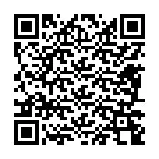 Kode QR untuk nomor Telepon +12487248236