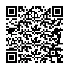 QR код за телефонен номер +12487248992